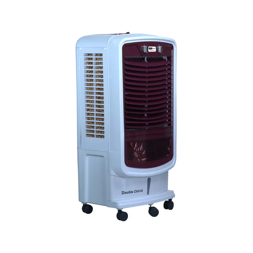 An ICONIC SMART desert air cooler, angled view
